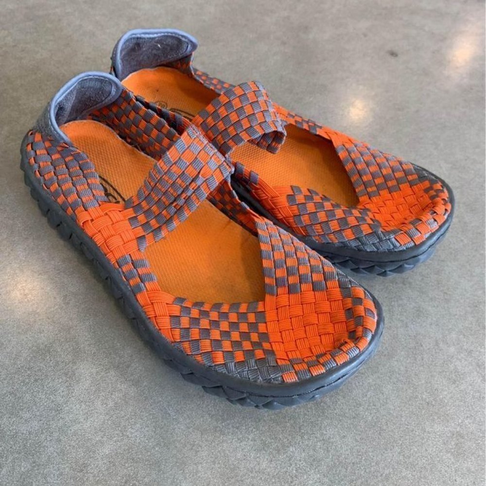 🔆ROCK Elastic Braided Hiking Mary Janes. Excellent Tread Support. Size 39…